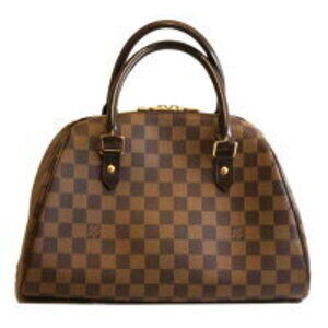 Louis Vuitton Rivera Damier Ebene Shoulder Bag Brown